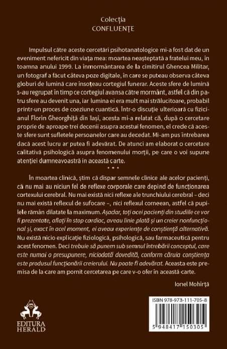 Introducere in psihotanatologie - Ionel Mohirta | Editura Herald
