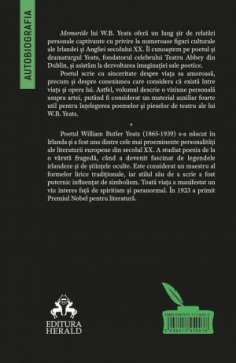 Memorii (Autobiografia) - William Butler Yeats | Editura... 2