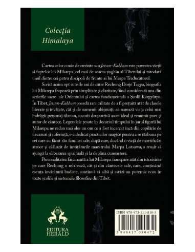 Milarepa - Marele yoghin tibetan - Dorje Tagpa...