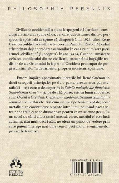 Orient si Occident - Rene Guenon | Editura Herald