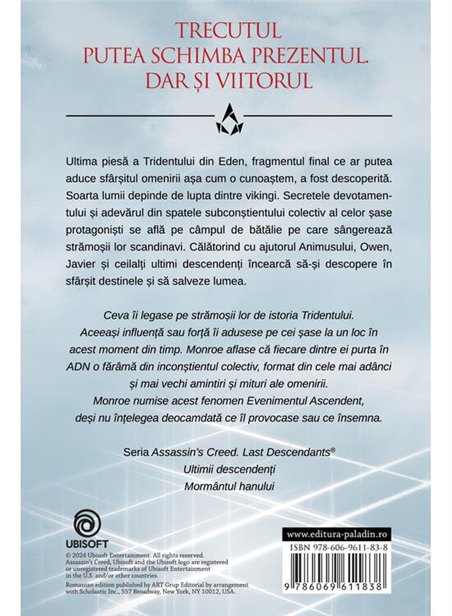 Assassin's Creed. Ultimii descendenti. Ursita zeilor - Rene Goscinny  | Paladin 