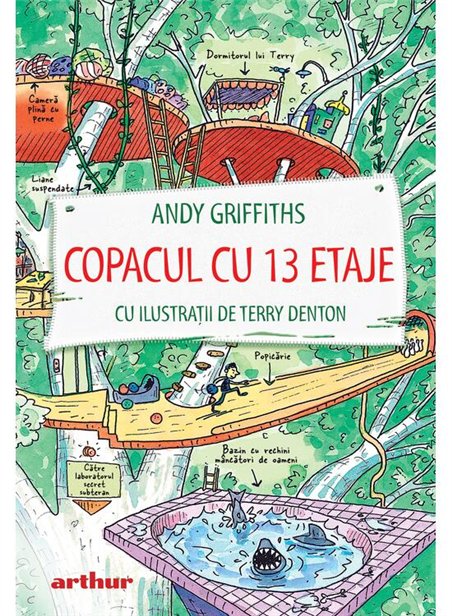 Copacul cu 13 etaje - Andy Griffiths | Arthur [cartonata]