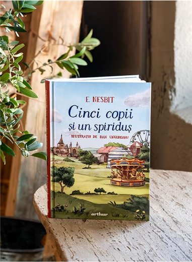 Cinci copii si un spiridus - Edith Nesbit | Arthur [cartonata]