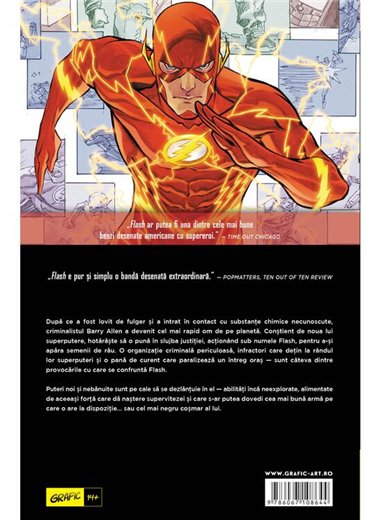 Flash Vol 1. Tot inainte - Brian Buccellato, Francis Manapul | Grafic [cartonata]