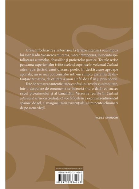 Cealalta cafea - Ioan Radu Vacarescu | Cartea Romaneasca [necartonata]