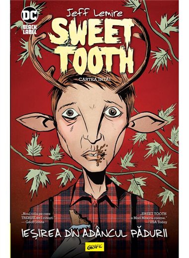 Sweet Tooth Vol 1 Iesirea din adancul padurii - Jeff Lemire | Editura Art [cartonata]