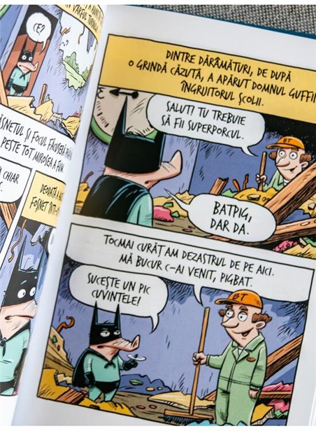 Batpig 2. Un porc la inaltime - Rob Harrell | Grafic [cartonata]