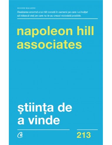 Știința de a vinde - Napoleon Hill | Editura Curtea Veche