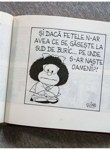 Mafalda. Feminin singular - Quino | Editura Art [cartonata]