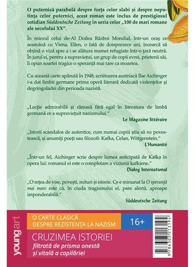 O speranta mai mare - Ilse Aichinger | Young Art [cartonata]