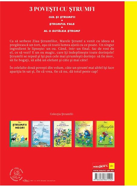 Oul si strumfii - Y. Delporte si Peyo | Grafic [cartonata]