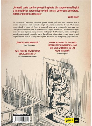 Un contract cu Dumnezeu si alte povesti cu chiriasi - Will Eisner | Grafic [cartonata]