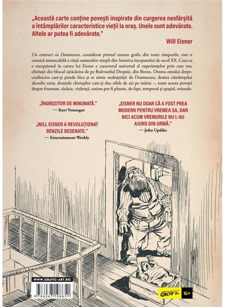 Un contract cu Dumnezeu si alte povesti cu chiriasi - Will Eisner | Grafic [cartonata]