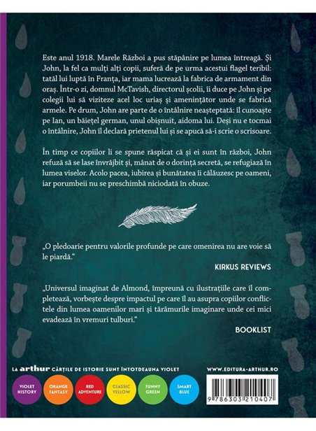 Razboiul s-a sfarsit - David Almond | Arthur [cartonata]
