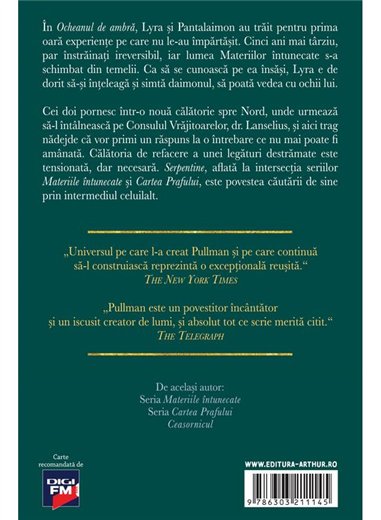 Serpentine - Philip Pullman | Arthur [cartonata]