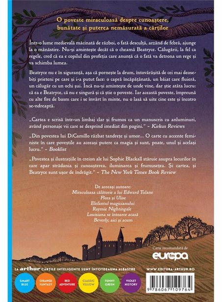 Beatryce si profetia - Kate DiCamillo | Arthur [cartonata]