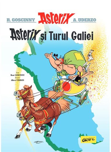 Asterix si Turul Galiei (vol. 5) - Rene Goscinny, Albert Uderzo | Grafic [cartonata]