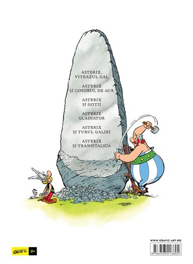 Asterix si Turul Galiei (vol. 5) - Rene Goscinny, Albert Uderzo | Grafic [cartonata]