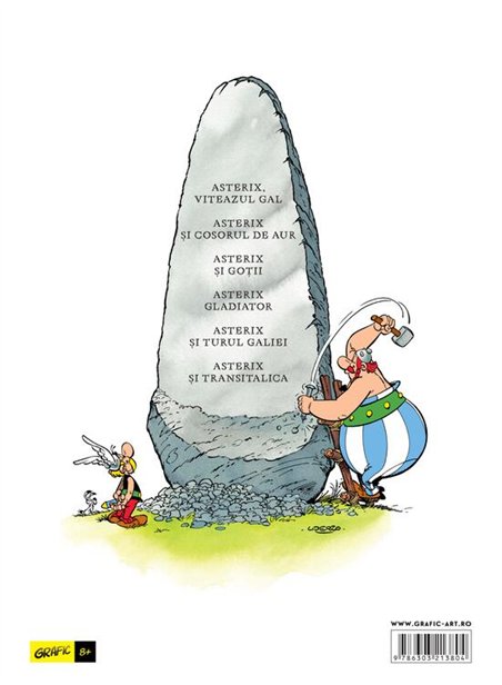 Asterix si Turul Galiei (vol. 5) - Rene Goscinny, Albert Uderzo | Grafic [cartonata]