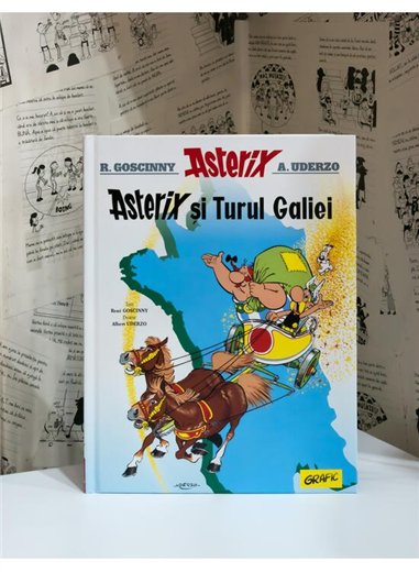 Asterix si Turul Galiei (vol. 5) - Rene Goscinny, Albert Uderzo | Grafic [cartonata]