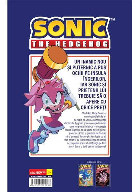 Sonic the Hedgehog 3. Lupta pentru Insula Ingerilor - Ian Flynn | Grafic [cartonata]