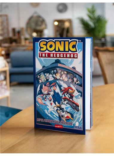 Sonic the Hedgehog 3. Lupta pentru Insula Ingerilor - Ian Flynn | Grafic [cartonata]