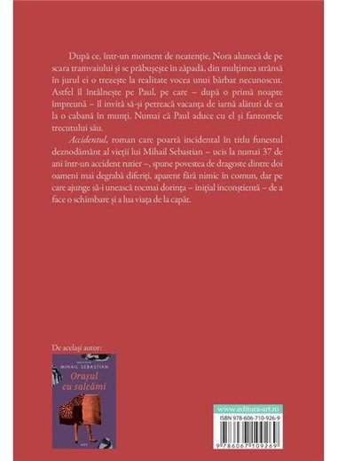 Accidentul - Mihail Sebastian | Editura Art [necartonata]