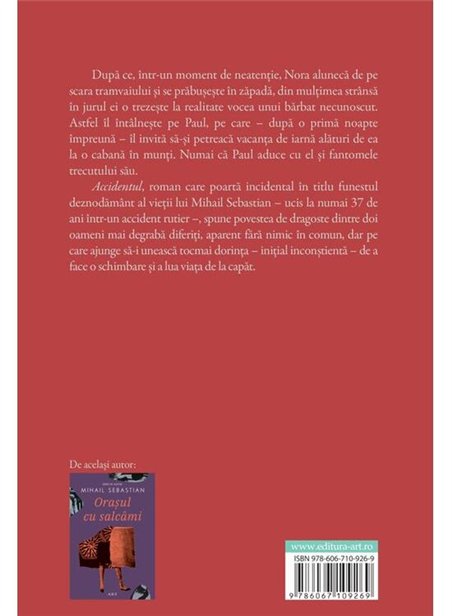 Accidentul - Mihail Sebastian | Editura Art [necartonata]