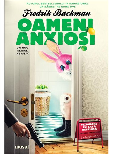 Oameni anxiosi - Fredrik Backman | Editura Art [necartonata]