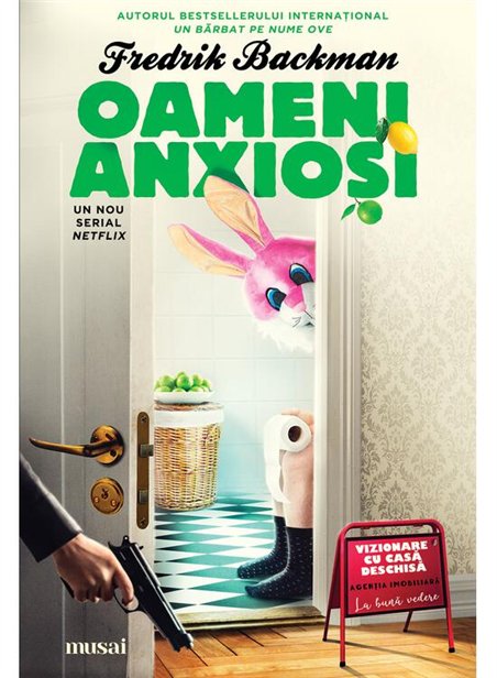 Oameni anxiosi - Fredrik Backman | Editura Art [necartonata]