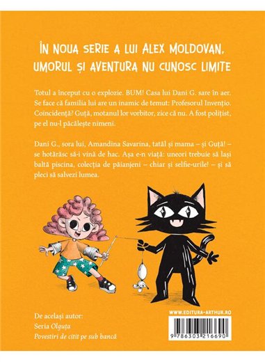 Dani G. si castelul celor trei magarusi - Alex Moldovan | Arthur [cartonata]