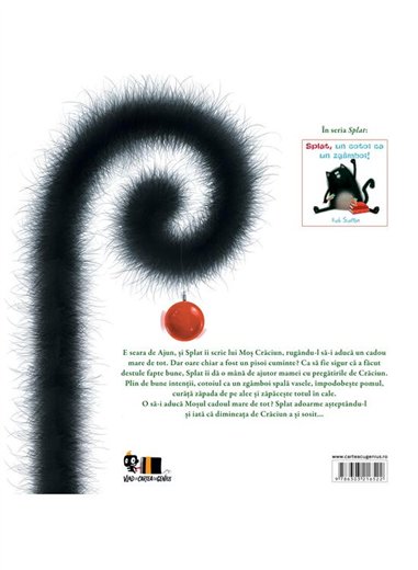 Craciun fericit, Splat! - Rob Scotton | Vlad si Cartea cu Genius [cartonata]