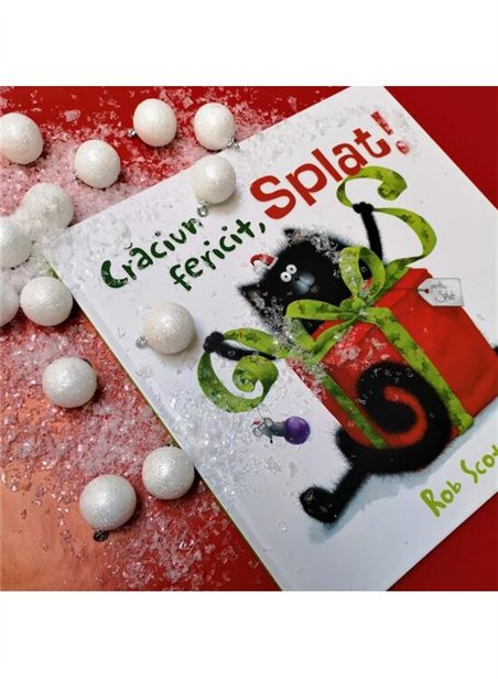 Craciun fericit, Splat! - Rob Scotton | Vlad si Cartea cu Genius [cartonata]