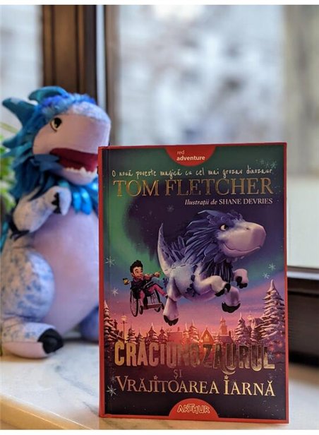 Craciunozaurul si Vrajitoarea Iarna - Tom Fletcher | Arthur [cartonata]