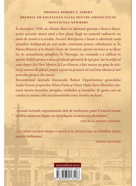 Bomba atomica - Steve Sheinkin | Editura Art [necartonata]