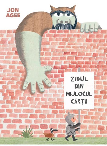 Zidul din mijlocul cartii - Jon Agee | Vlad si Cartea cu Genius [cartonata]