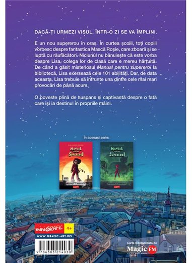 Manual pentru Supereroi 2: Masca rosie - Elias si Agnes Vahlund | Grafic [cartonata]