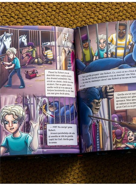Manual pentru Supereroi 2: Masca rosie - Elias si Agnes Vahlund | Grafic [cartonata]