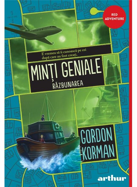 Minti geniale Vol 3. Razbunarea - Gordon Korman | Arthur [necartonata]