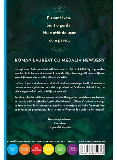 Ivan cel Fara de Seaman - Katherine Applegate | Arthur [necartonata]