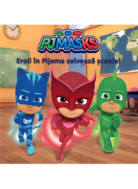 PJMASKS: Eroii in Pijama salveaza scoala - | Vlad si Cartea cu Genius [cartonata]