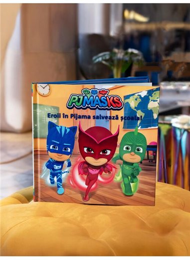 PJMASKS: Eroii in Pijama salveaza scoala - | Vlad si Cartea cu Genius [cartonata]