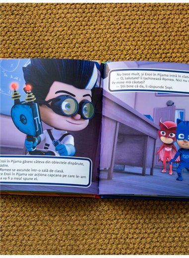 PJMASKS: Eroii in Pijama salveaza scoala - | Vlad si Cartea cu Genius [cartonata]