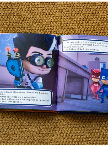 PJMASKS: Eroii in Pijama salveaza scoala - | Vlad si Cartea cu Genius [cartonata]