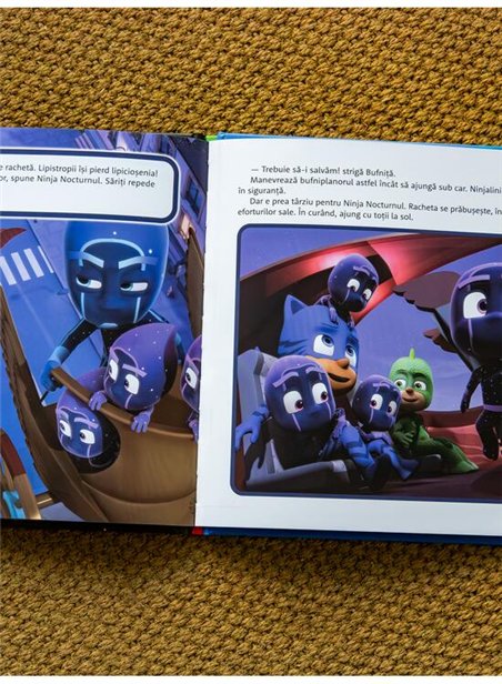 PJMASKS: Noapte buna, Eroi in Pijama! - | Vlad si Cartea cu Genius [cartonata]
