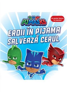 PJMASKS: Eroii in Pijama salveaza cerul - | Vlad si Cartea cu Genius [cartonata]