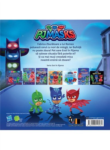 PJMASKS: Eroii in Pijama salveaza cerul - | Vlad si Cartea cu Genius [cartonata]