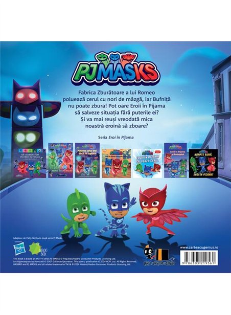 PJMASKS: Eroii in Pijama salveaza cerul - | Vlad si Cartea cu Genius [cartonata]