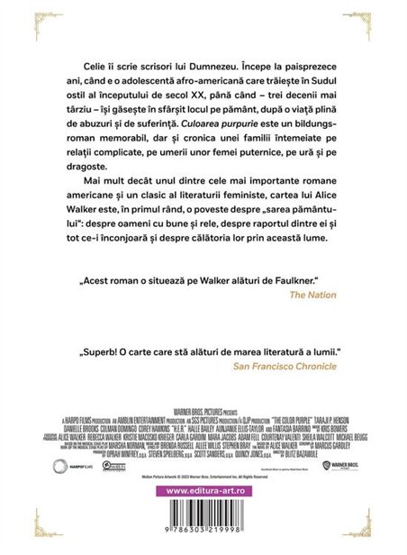 Culoarea purpurie - Alice Walker | Editura Art [necartonata]
