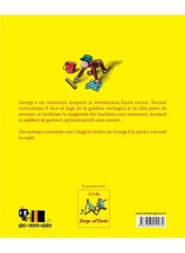 George cel curios isi gaseste de lucru - H.A. Rey | Vlad si Cartea cu Genius [cartonata]